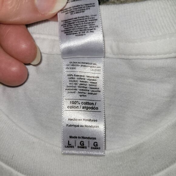 White Tee Pendelton Whisky Tshirt NEW - Picture 3 of 4